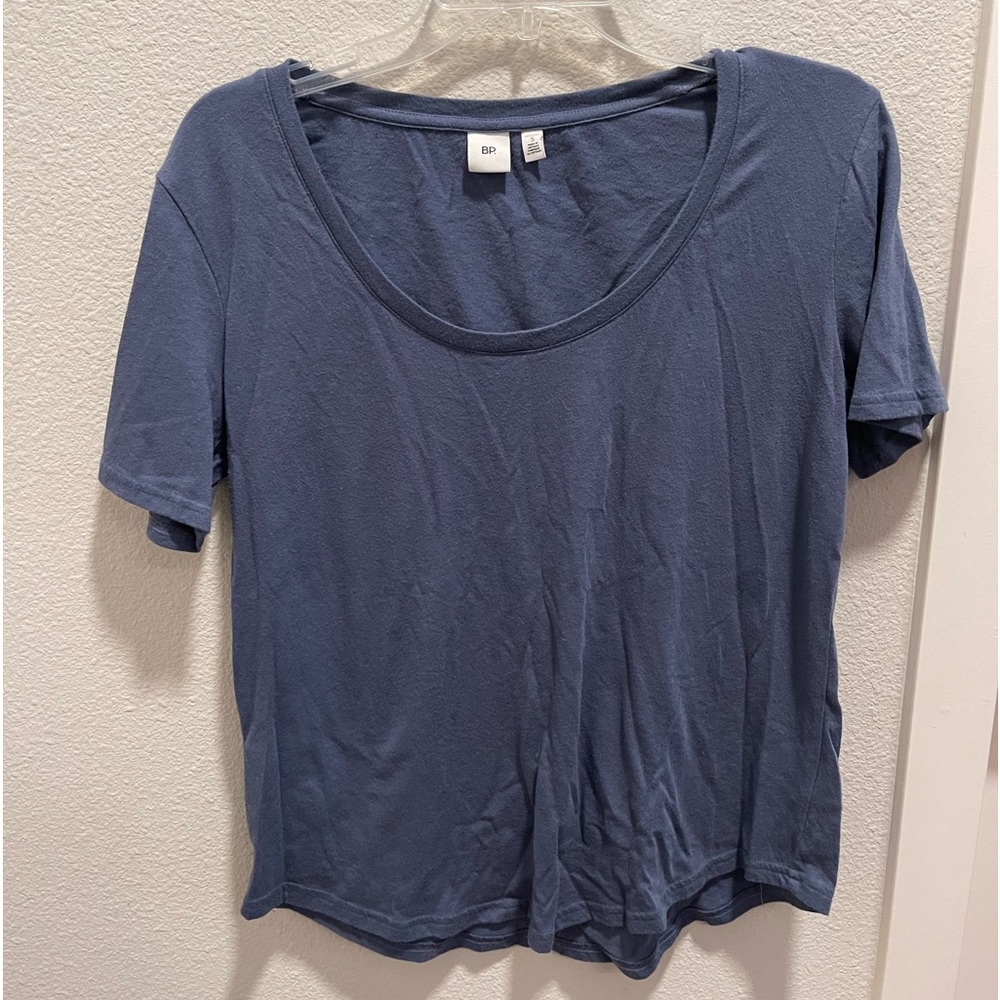 Nordstrom BP Short Sleeve Blue Shirt Size Small
